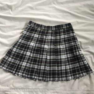 American Apparel Plaid Tennis Skirt